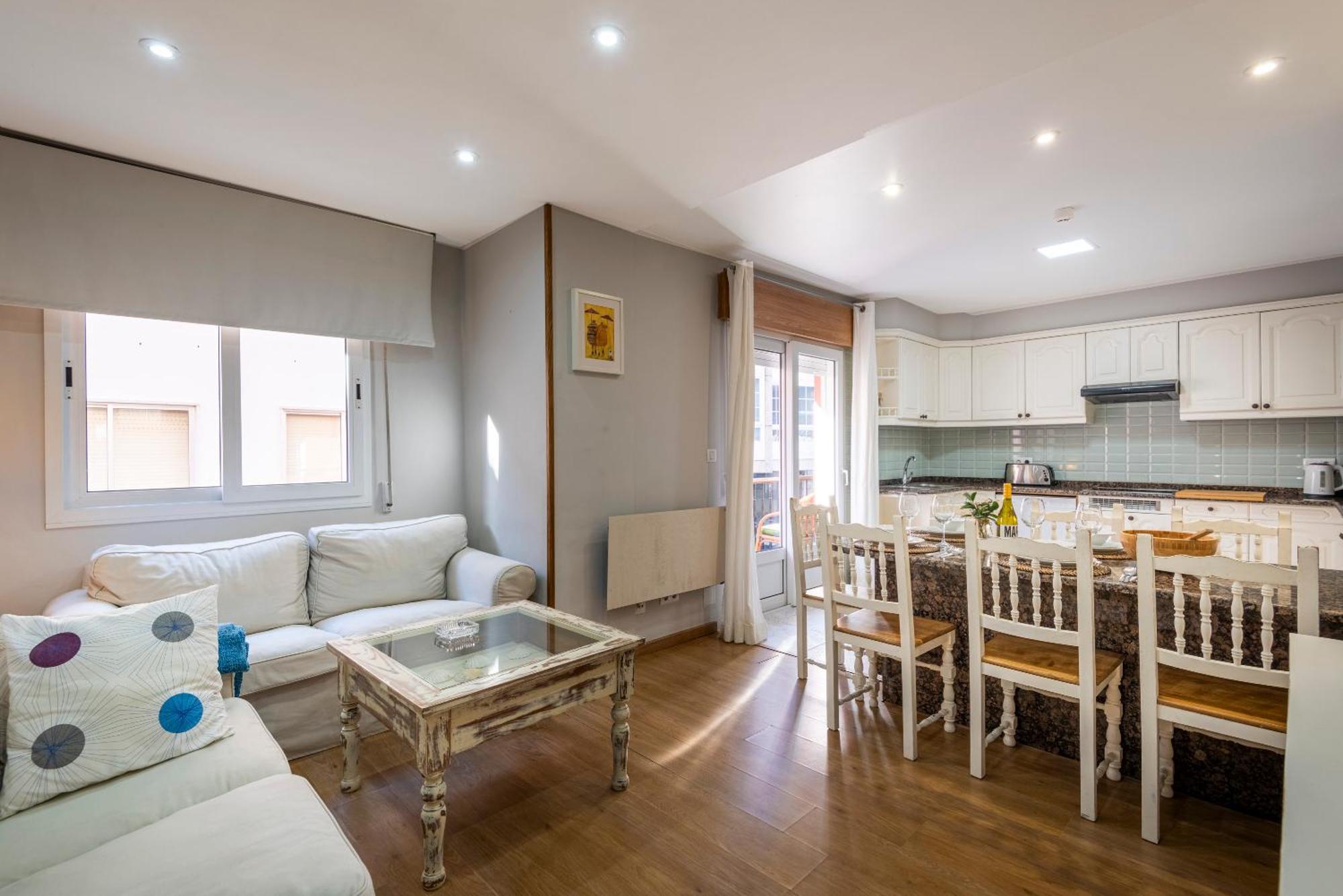 Apartamento 3 Habitaciones A 140M Playa Canelinas Portonovo 101 Саншеншо Екстер'єр фото